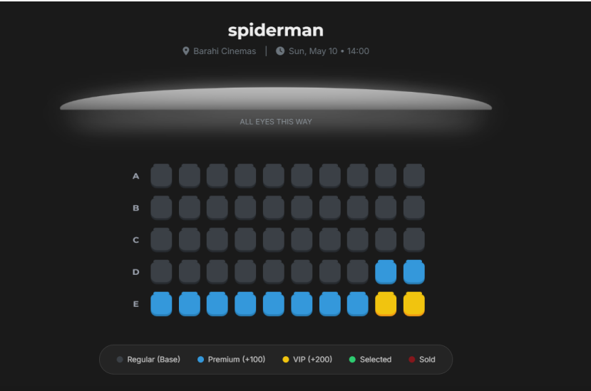 Seat selection