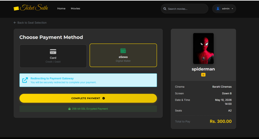 Payment Interface